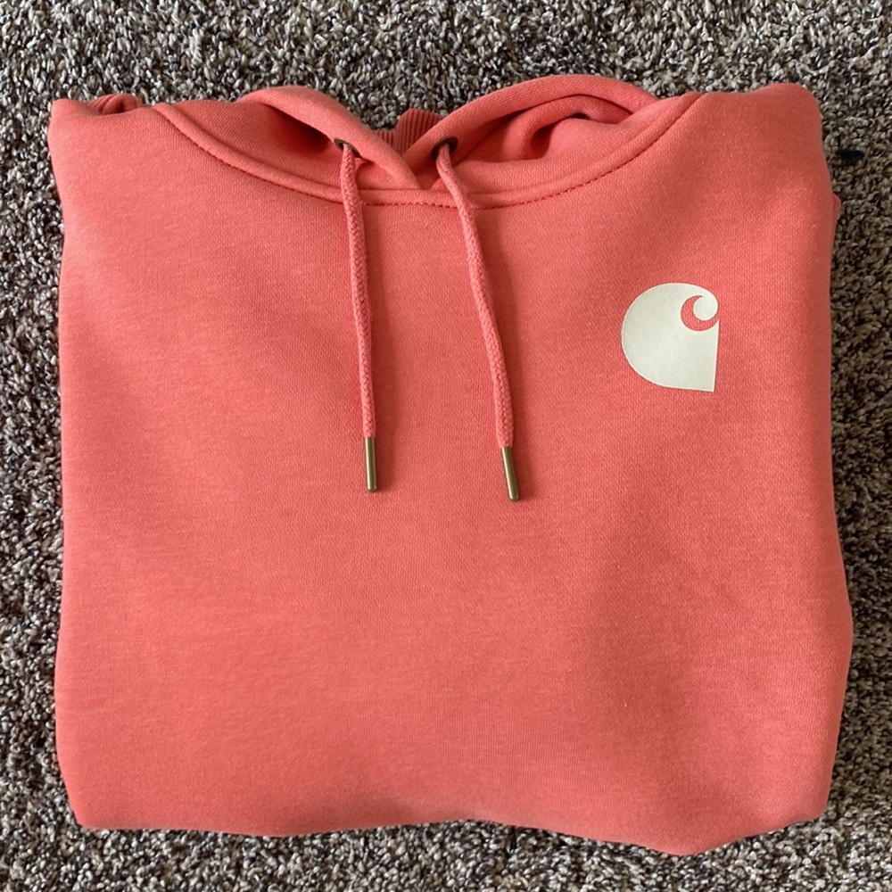 WOMEN'S RELAXED FIT MIDWEIGHT LOGO SLEEVE GRAPHIC SWEATSHIRT